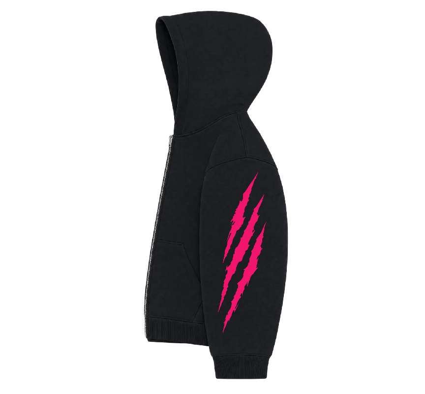 New Era BTR Black Zip-Up Hoodie 3