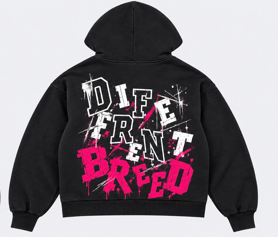 New Era BTR Black Zip-Up Hoodie 2