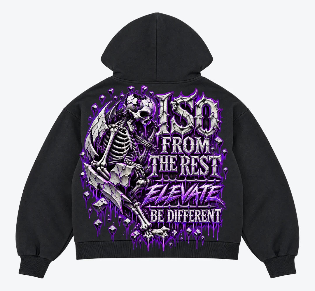 BTR Exclusive Black Zip-Up Hoodie 2