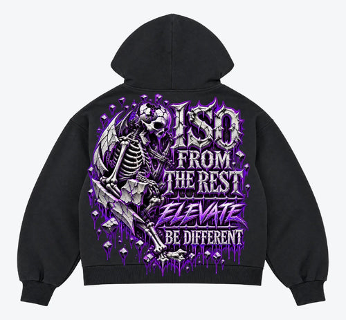 BTR Exclusive Black Zip-Up Hoodie 2